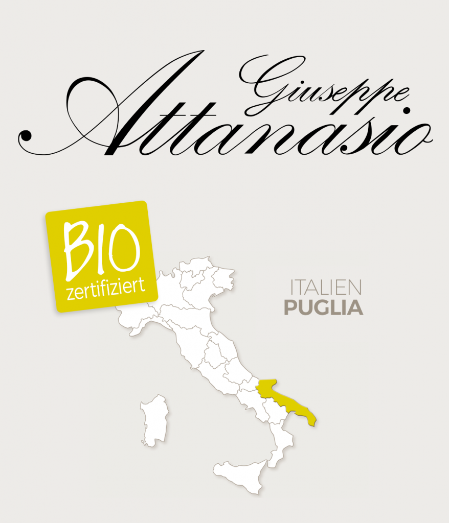 Winzer Guiseppe Attanasio aus Apulien | Region